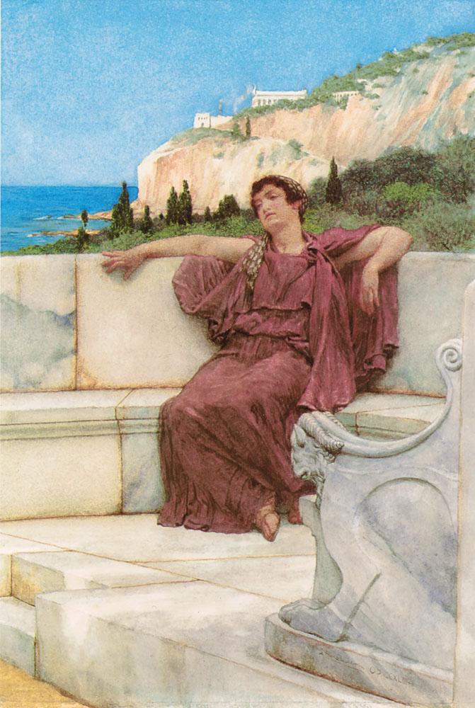 Sir Lawrence Alma-tadema Famous Paintings page 7